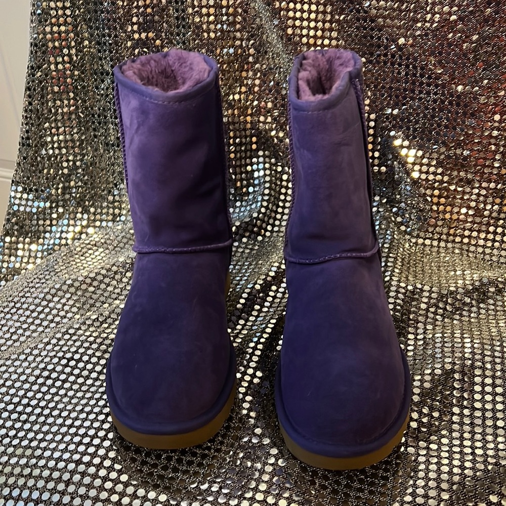 Purple Suede UGG Boot